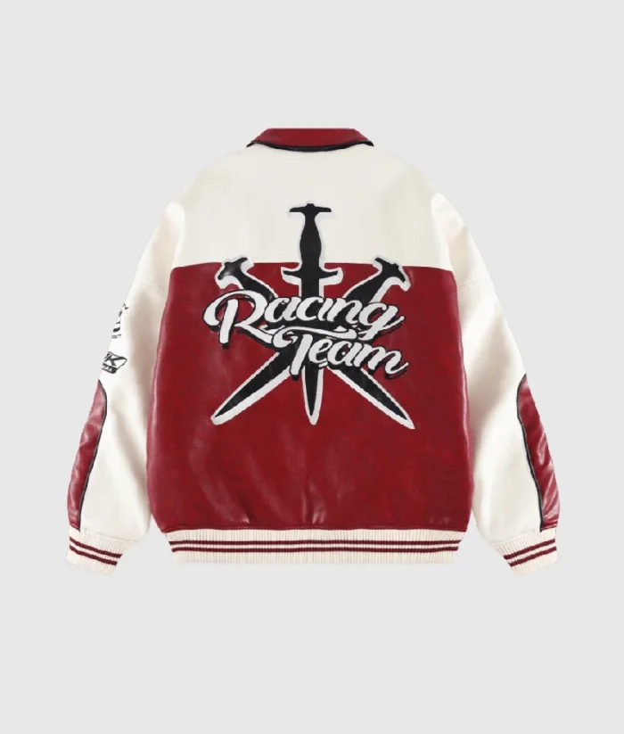 Unknown London Racing Team Leather Jacket